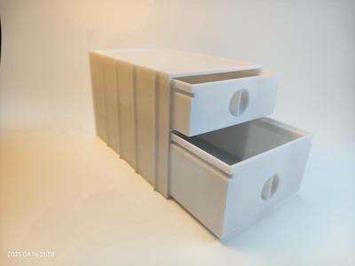 Adjustable Power Supply Storage Box