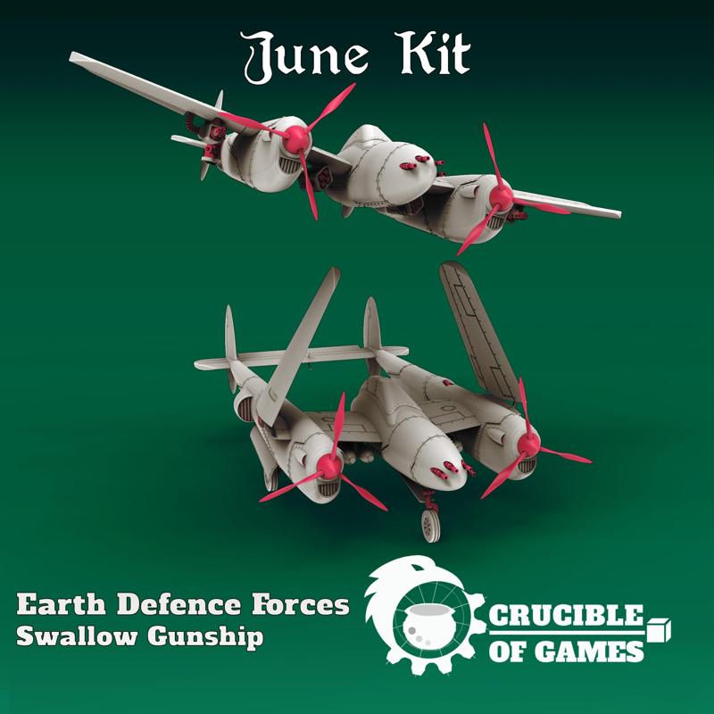 Swallow Gunship (28mm)