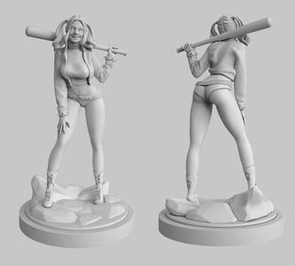 Harley Quinn 3D model