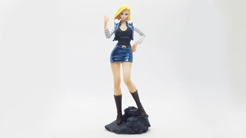 ANDROID 18 MODIFIED DRAGONBALL PRINTABLE STATUE FIGURINE ANIME
