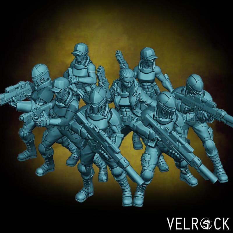 Sector Task Force 2 (Female) (PRESUPPORTED)
