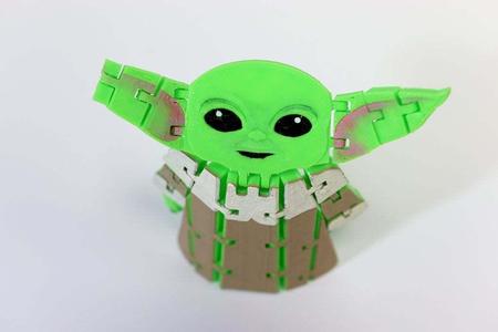 Flexi Articulated Baby Yoda (The Child) from The Mandalorian