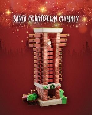 Santa Countdown Chimney