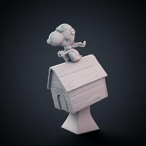 Snoopy – 3D print model cartoon character