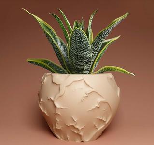 Plant pot with drainage 3D Printer STL file: instant download, gardening gift