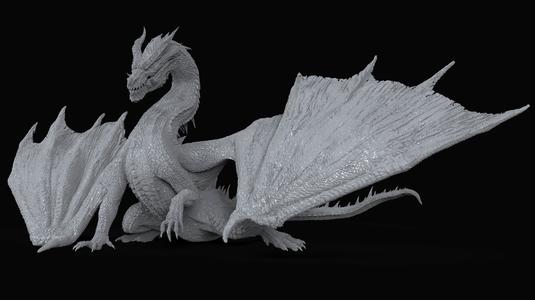 Monster Hunter World Fatalis 3d print model