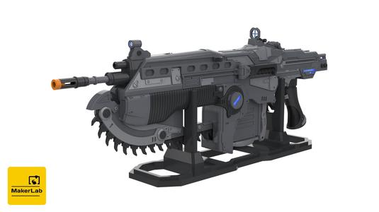 Lancer – Gears of War – Printable STL – Personal Use