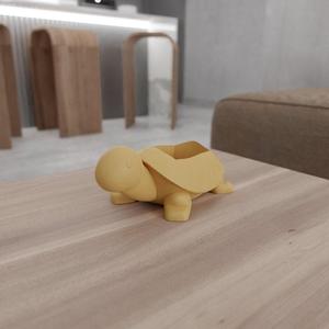 3D Cute Turtle Planter for Indoor as a Stl File & Animal Planter, Pot Holder, Desk Planter, 3D Print File, Cute Planter, Unique Planter