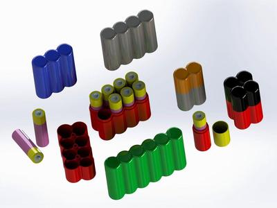 18650 battery storage box collection