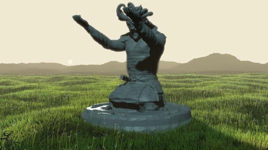 Samurai Pen Holder