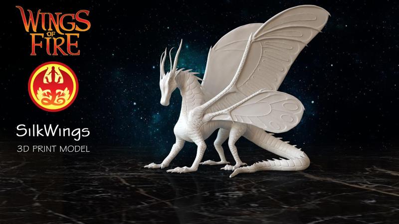 Dragon of SilkWings Tribe from Wings of Fire