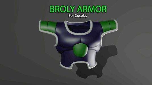 Broly Armor – Dragon ball – For Cosplay 3D print model