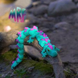 Articulated crocodile