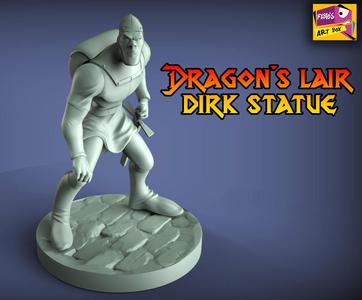 Dragons Lair inspired Statue