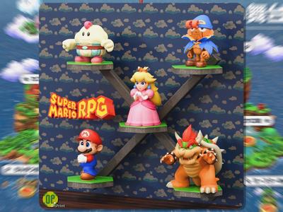 SUPER MARIO RPG Remake – 5 High-Poly Figures