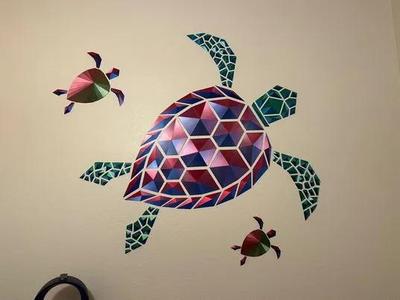 Baby Sea Turtle wall design