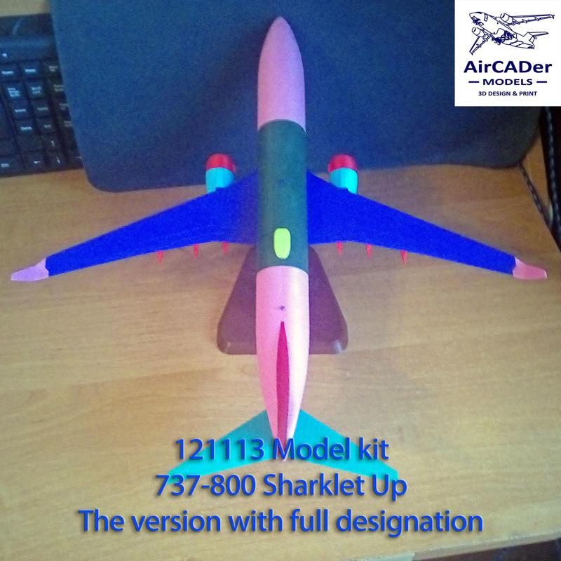 121113 Model kit Boeing 737-800 Sharklet Up