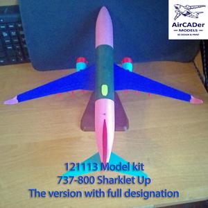 121113 Model kit Boeing 737-800 Sharklet Up