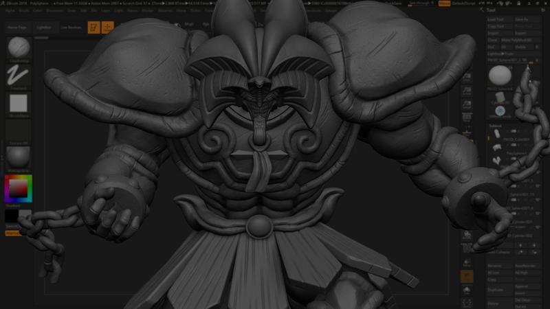 EXODIA model for 3d printing