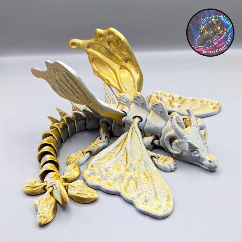 Flexi Butterfly Dragon, Articulated Dragon