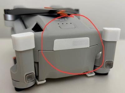 DJI Mini 3/4 Drone USB-C Port and MicroSD Card Cover