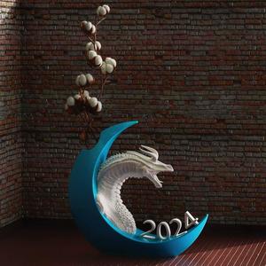 Dragon vase