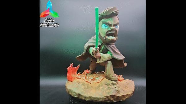 Obi-wan Kenobi in resin: the essence of the Star Wars fan