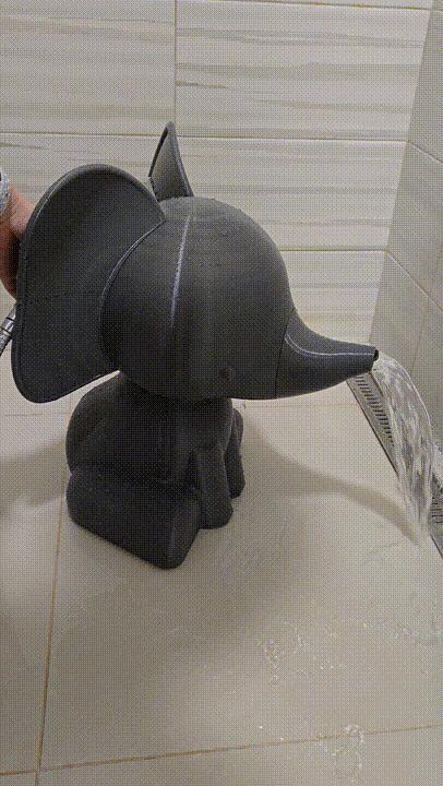 Elephant shower