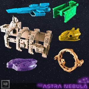 Civilian Ships and Stations – Set 3 [Fleet Scale Starship]