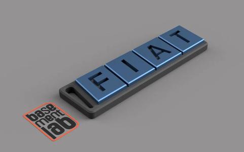 Fiat Classic - Keychain - Portachiavi - Porte Clès - 钥匙链   
