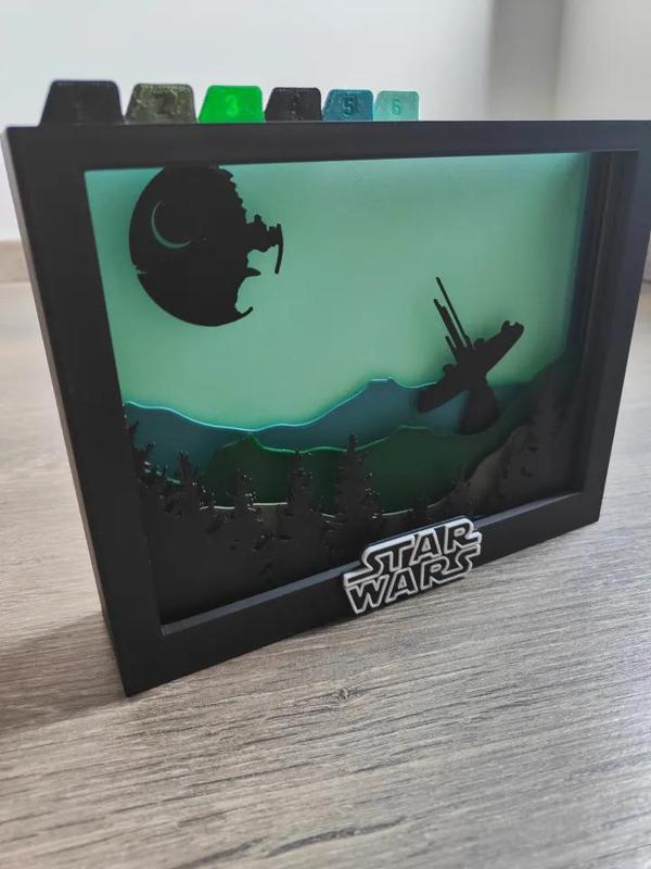 Star Wars Endor Shadow Box (A)   