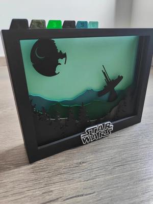 Star Wars Endor Shadow Box (A)   