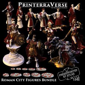 001 ROMAN Legendary Rome City Figures