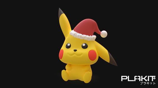 CHRISTMAS pikachu – CUTE PIKACHU stl files