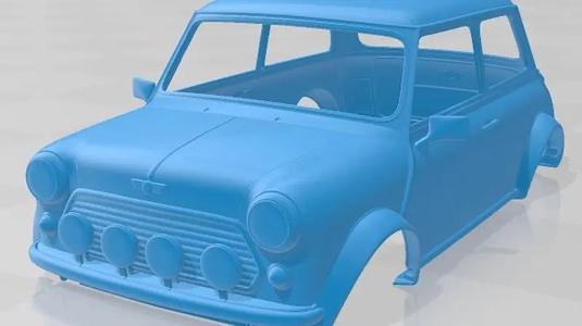 Mini Cooper S Classic 2000 Printable Body Car