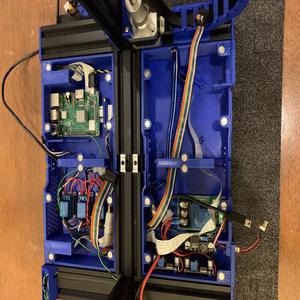 Better Rear Enclosure Remix w/ LM2596, Relays, Pi 3B, & SD Extenders