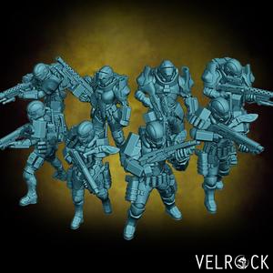 Tempest Guardsmen Commando Unit (PRESUPPORTED)