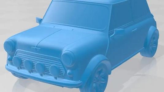 Mini Cooper S Classic 2000 Printable Car