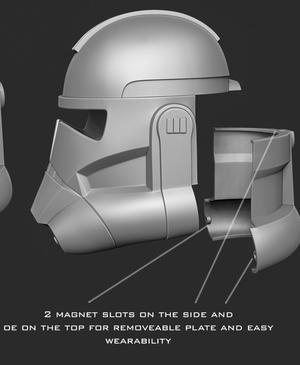 Phase 2 Animated Clone Helmet