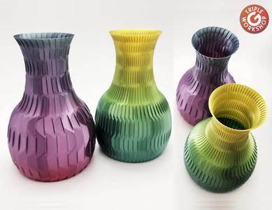 Faceted Olpe Vases 2 versions