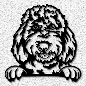 Goldendoodle wall art dog owners home decor