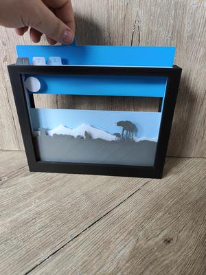 Star Wars Hoth Shadow Box (A)