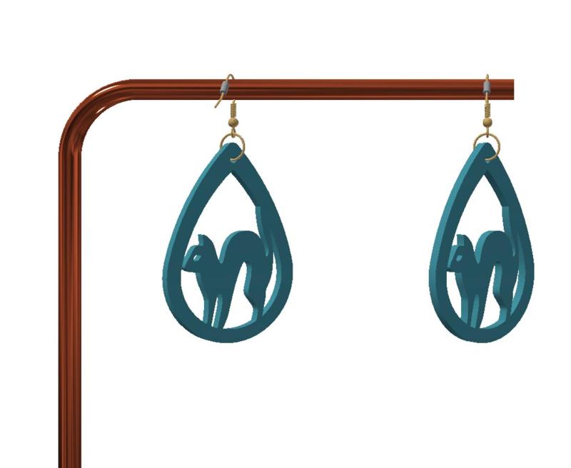 Cute keychain / earrings