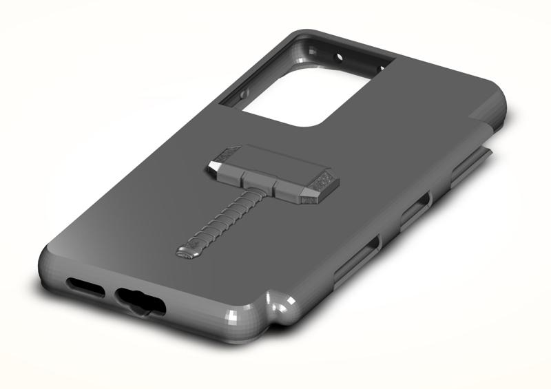 SAMSUNG GALAXY S21 ULTRA CASE WITH PENHOLDER/THOR HAMMER
