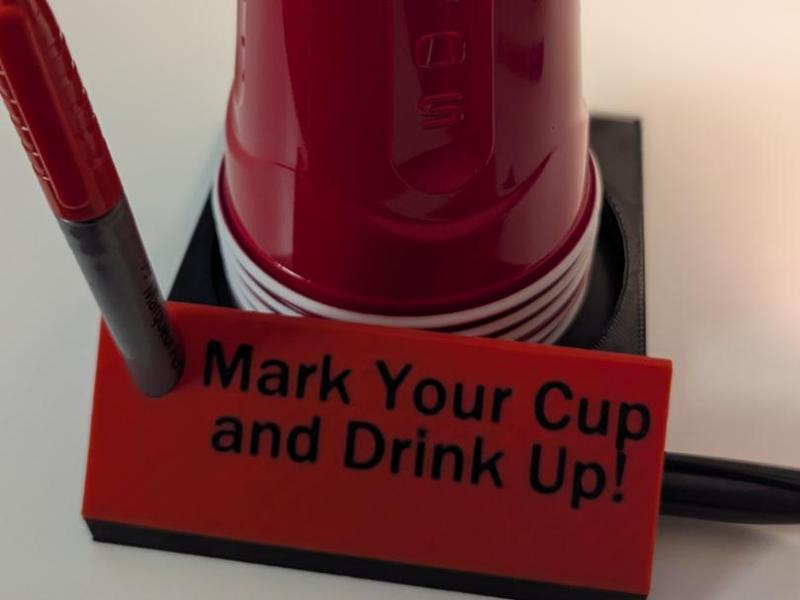 Solo Cup Dispenser – Beer Pong Flip Cup
