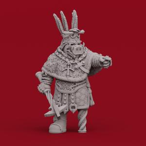 Pig Orc  Leader Of The Arrow