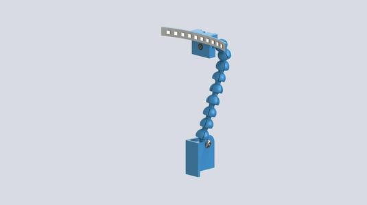 Ender 3 RasPi Cam V2 articulated arm with Led stand