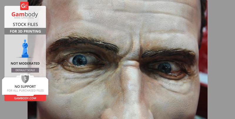 High Detail Real Size Arnold Schwarzenegger from Total Recall