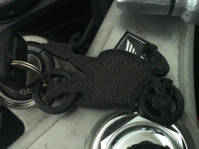 Motorcycle Keychain (Honda Cbr)