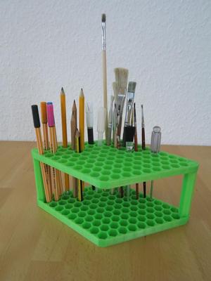 Pencil Pen Brush Holder Stand